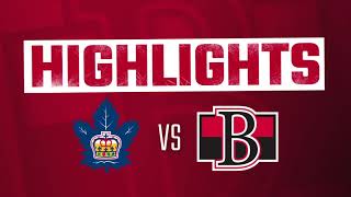 HIGHLIGHTS Belleville Senators vs Toronto Marlies Feb1624 [upl. by Eidoow]