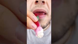 Gummy Haribo ASMR Satisfying Sounds asmr shorts [upl. by Lertnek]