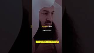 I love you for the sake of Allah ❤️muftimenk Love Describe by Mufti Menk islamiclovestatus lave [upl. by Merralee]