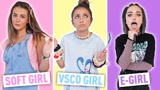 TikTok Girls In Real Life  VSCO Girl Soft Girl EGirl [upl. by Saxe188]