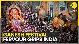 Ganesh Chaturthi celebrated across India from Sep 7 to Sep 17  WION [upl. by Sisely]