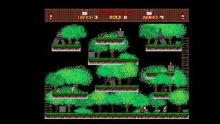 2tinycowboys Amiga 500  new gameplay concept test [upl. by Bergwall]