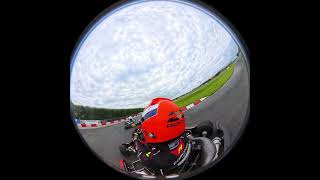 Exciting Race HeartPounding CRG Kart at Strijen 360 view [upl. by Gascony]