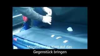 Smart Fortwo 450 Kofferraumschutz Abdeckung Hundeschutzdecke Hundedecke [upl. by Subak919]