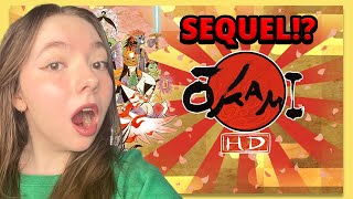 OKAMI SEQUEL REVEAL Reaction The Game Awards 2024 [upl. by Selene]