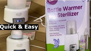 Baby bottle warmer tutorial MUST BUY This is better then the kettle [upl. by Anoynek491]