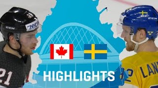 Canada  Sweden  Final  Highlights  IIHFWorlds 2017 [upl. by Ultun904]