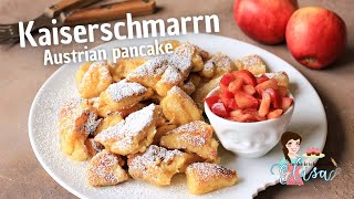 How to make Kaiserschmarrn  Fluffy Austrian pancake recipe [upl. by Anner]