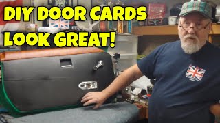 Reupholstering Triumph Spitfire Door Panels Part 3 [upl. by Galen332]