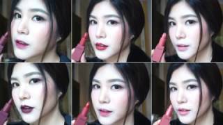 Mini Review  3CE Mood Recipe Matte Lip Color l AE มาเอง [upl. by Nosemaj747]