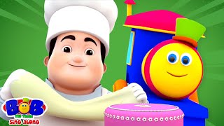 Pat A Cake Bakers Man Bob The Train  More Preschool Songs for Kids [upl. by Debo521]