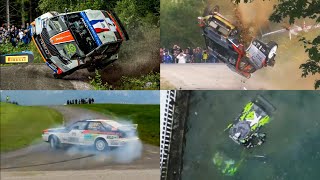 CRAZY RALLY 03  Jumps Crashes Saves Incredible moments amp Much More [upl. by Aliakim]