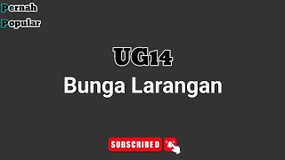 UG14 Bunga Larangan Lirik [upl. by Aiela744]