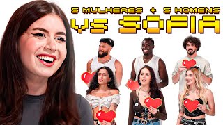 5 MULHERES  5 HOMENS vs SOFIA SANTINO ft DOARDA E CICLOPIN [upl. by Compton]