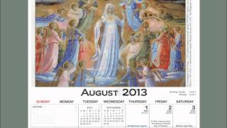 Columban  Art Guide  2013 Columban Art Calendar [upl. by Elyc]