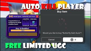 💅FREE UGC Baddies Script Hack • Auto Kill Player Roblox [upl. by Eniagrom]