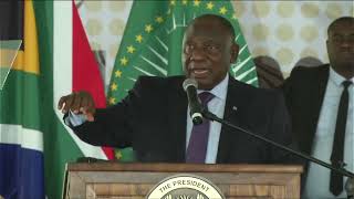 President Cyril Ramaphosa delivers the keynote address during the Commemoration of Human Rights Day [upl. by Ahsinyt263]