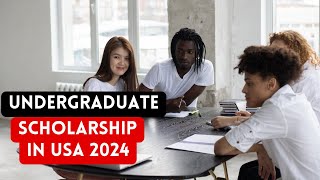 Fully Funded Undergraduate Scholarship in USA 2024 [upl. by Ck]