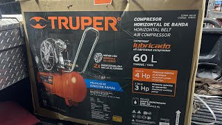 Compresor Truper 60 litros [upl. by Tolley30]