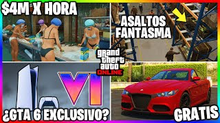 Nueva ACTUALIZACION EPICA SEMANA ASALTOS FANTASMA 4M x HORA GTA 6 EXCLUSIVO amp Más GTA Online [upl. by Haym]