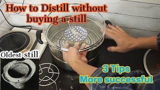 How to Make Hydrosol without a Distiller Make Essential Oil with a Pot Distill Herbs at Home [upl. by Marcel]