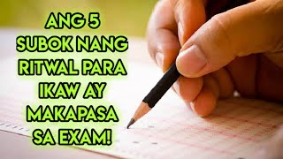 5 Subok nang Ritwal at Pamahiin para Makapasa ka sa Board Exam at iba Pang Exam [upl. by Mackie970]