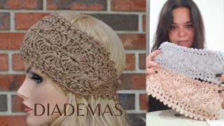 Diadema a Crochet  Tutorial principiantes [upl. by Adnuhsal426]