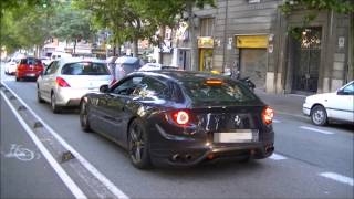 Ferrari FF Brutal FLATOUT in Full Throttle Insane REVS and STARTUP [upl. by Dearden]