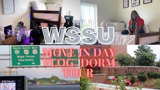 WinstonSalem State University MoveIn Day Vlog DORM TOUR Martin Schneider ♡HBCU EDITION S1E1 [upl. by Lihas56]