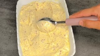 SOLO 2 INGREDIENTI Delizioso gelato in 5 minuti Senza zucchero senza latte condensato gelato [upl. by Lauro]