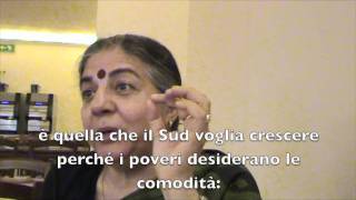 Vandana shiva la globalizzazione della povertà [upl. by Jamey]