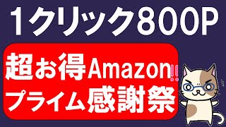 Amazonプライム感謝祭攻略！ポイントばらまき、お得な商品、お得な支払方法etc。 [upl. by Gow]