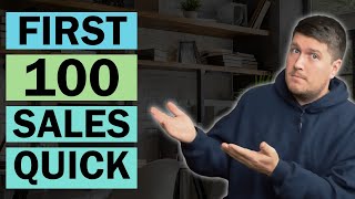 How To Get Your First 100 Sales On Shopify FAST In 2024 [upl. by Snashall]