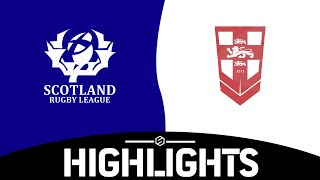 Scotland vs England Knights Highlights  Rugby League World Cup Warm Up [upl. by Ailad]