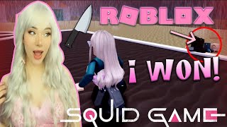 WINNING ROBLOX SQUID GAME [upl. by Ostler]