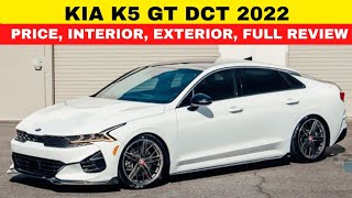 KIA K5 GT DCT 2022 price in Pakistan  KIA K5 GT DCT full review interior exterior mileage [upl. by Israeli]