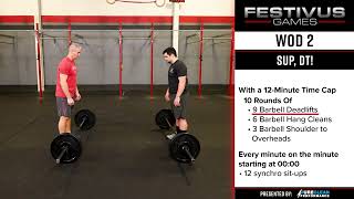 Festivus Games WOD Standards Team April 2022 [upl. by Ahsiat]