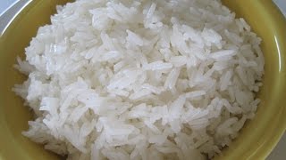 JASMINE RICE  How to make Perfect JASMINE RICE Instructions [upl. by Ayahs]