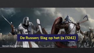 Noordelijke Kruistochten  De Russen Slag op het IJs 1242 [upl. by Wampler15]