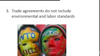 Criticisms of the World Trade Organization [upl. by Anderer]