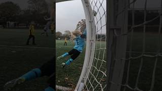 Massive save from Ollie today fatherandson goalkeepersaves yesollie [upl. by Enneiviv]