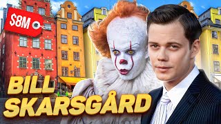 Bill Skarsgård  Wie Hollywoods gruseligster Clown lebt [upl. by Erapsag]