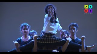 Thematic Group Dance by St Xaviers College Students on Child Abuse  Kaleidoscope 2019 [upl. by Atikahc]