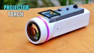 How to Make a Projector Torch [upl. by Nodanrb]