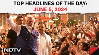 Lok Sabha Election 2024 Result  Top Headlines Of The Day June 5 2024 [upl. by Eldwun]