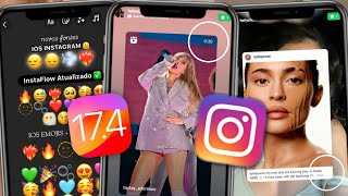 🎉 INSTAGRAM estilo IPHONE no ANDROID com EMOJIS IOS 174  FONTS  REPOST REELS IOS  FUNÇÕES ✅ [upl. by Lalla]