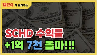 SCHD수익률 1억7천돌파미국주식앞으로 날라갑니다 미국주식 QQQ SCHD 삼성전자 [upl. by Materse]