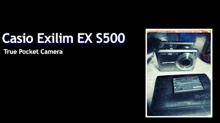 Casio Exilim EX S500 Digicam For Your Pocket [upl. by Anders]