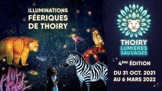 Thoiry Lumières Sauvages 4ème édition [upl. by Nevart]