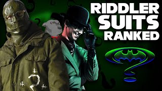 Every LiveAction Riddler Suit ranked from Worst to Best [upl. by Onimixam]